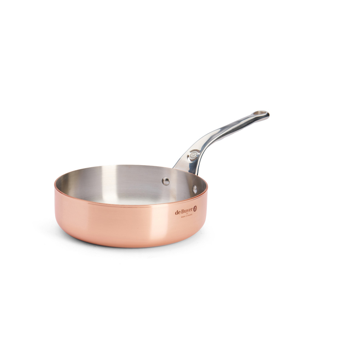 De Buyer Prima Matera 24 cm copper frying pan