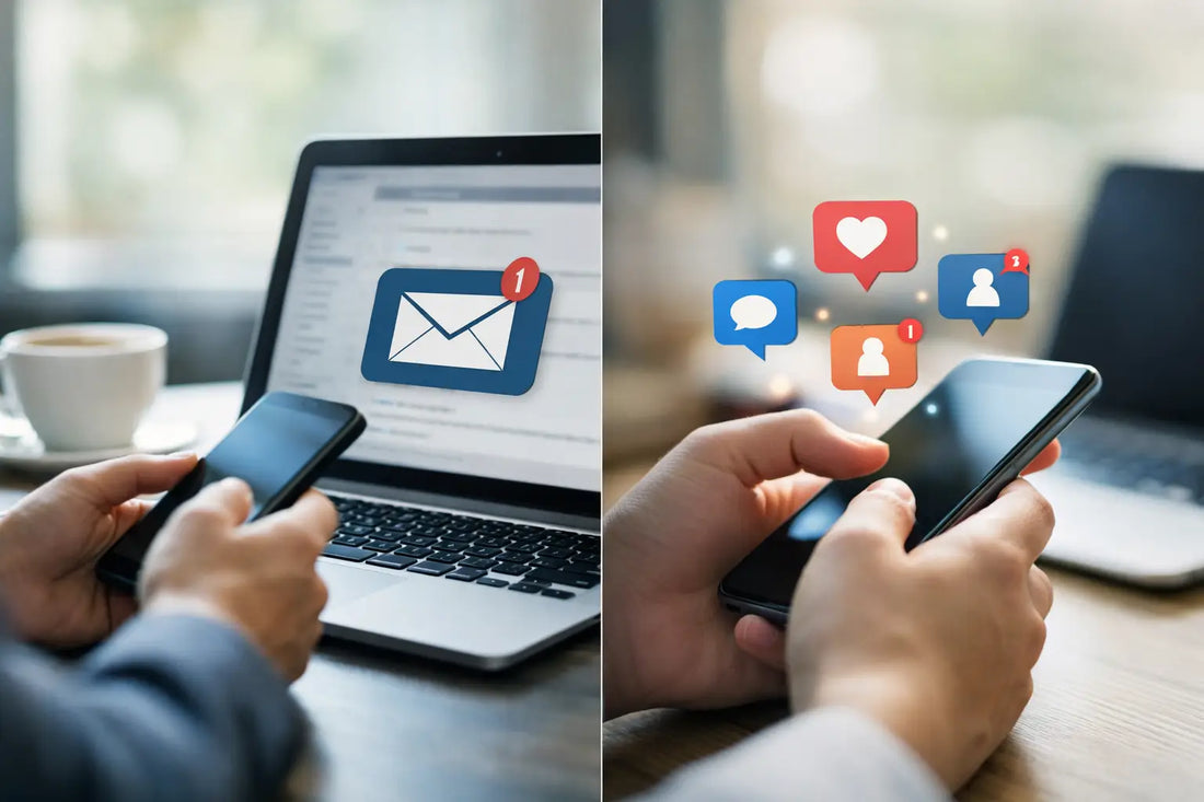 Email Alerts Versus Social Media: Who Sees It First?