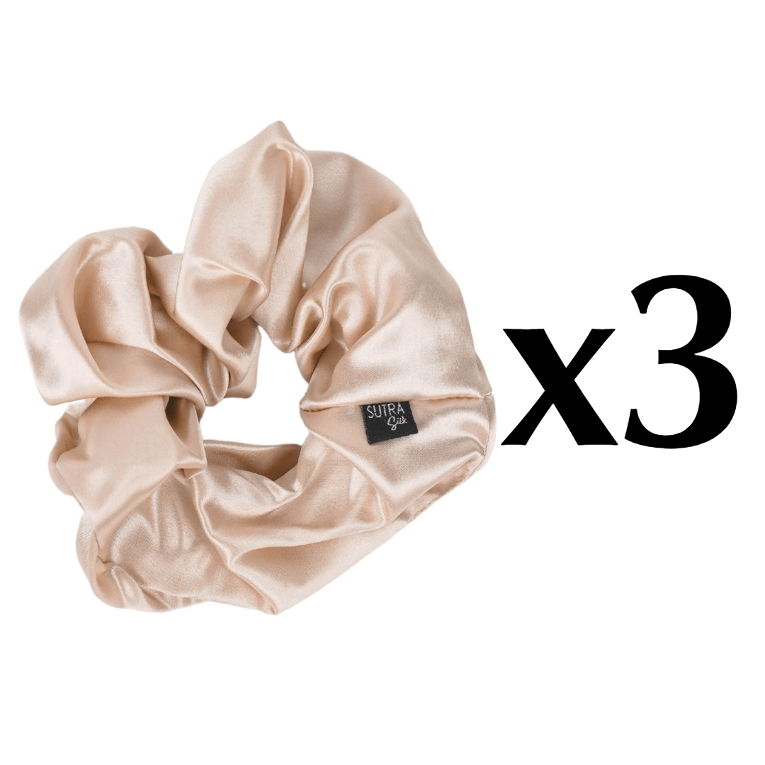 The Statement Silk Scrunchie — 22 Momme