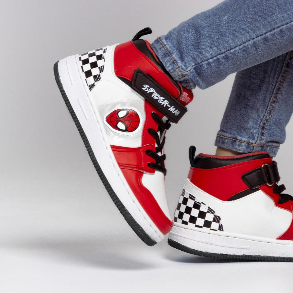 Spiderman kids' sneakers, side profile