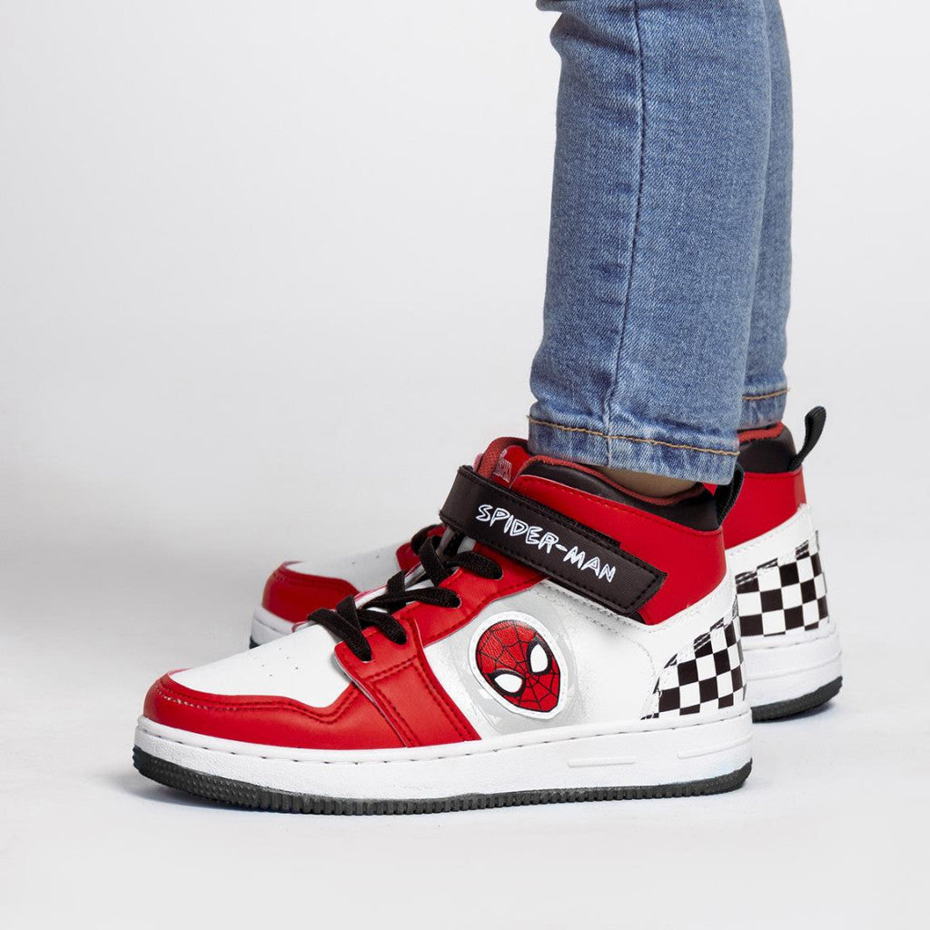 Spiderman kids' sneakers, top view