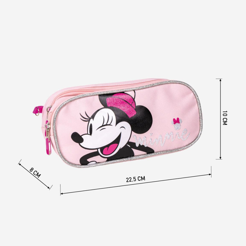 Disney Minnie Mouse pencil case, side view