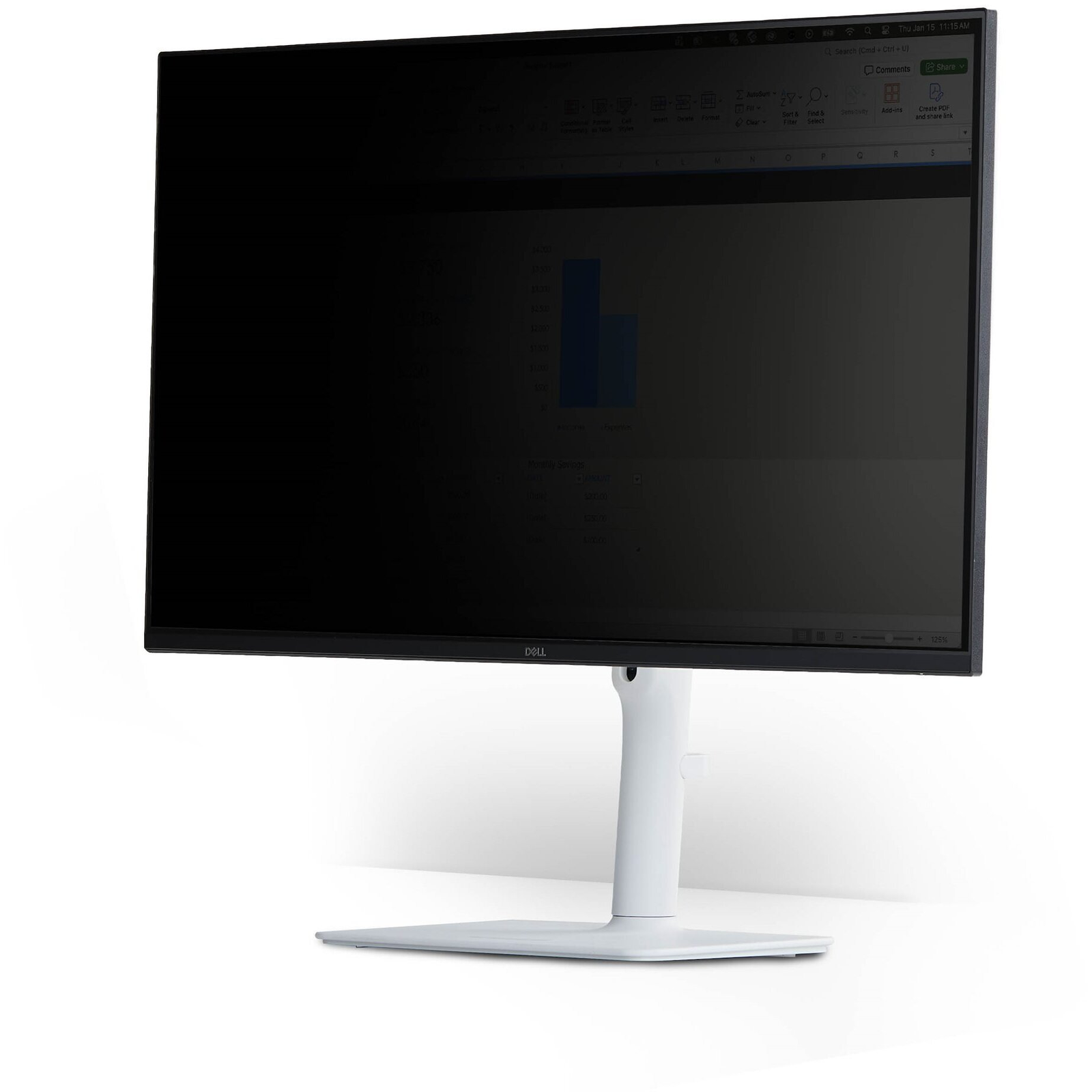 StarTech 27-inch frameless monitor privacy screen filter