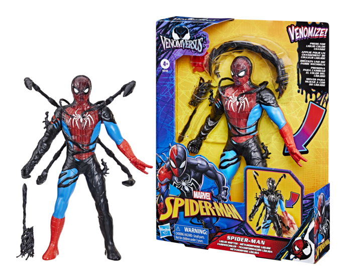 Spiderman Liquid Figure