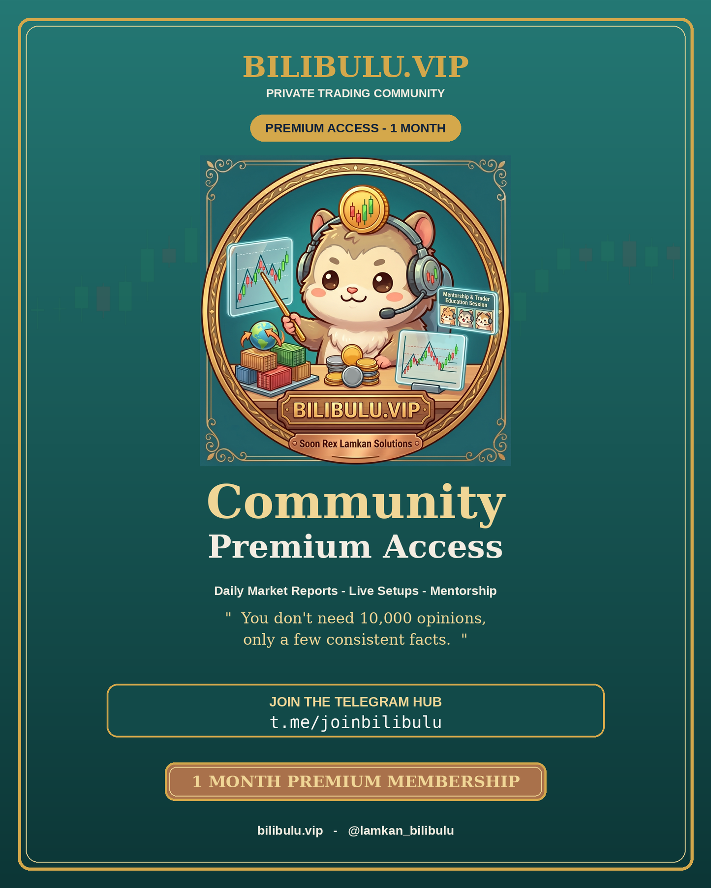 Bilibulu Community Premium Access — 1 Month