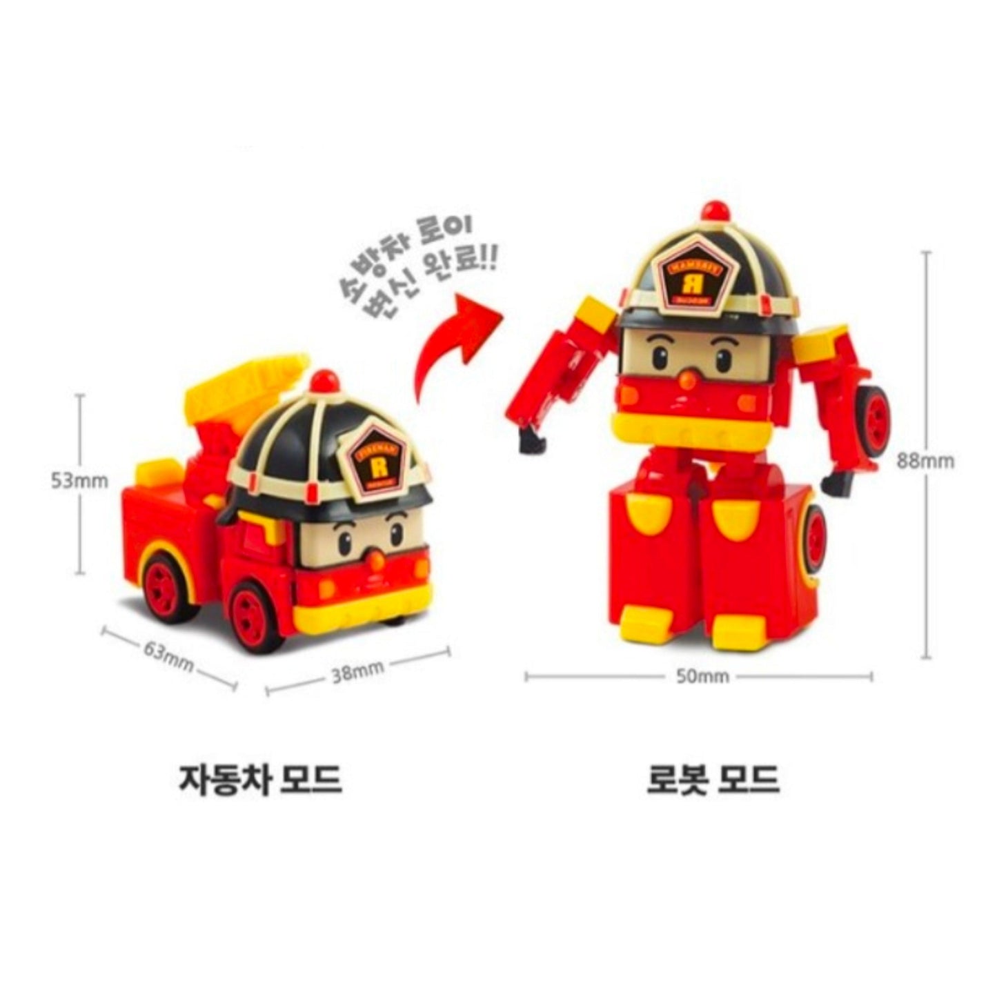 Robocar Poli DELUXE Transformer ROY