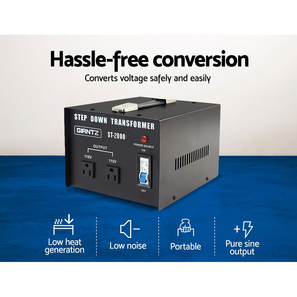 NNEDSZ 2000 Watt Step Down Transformer