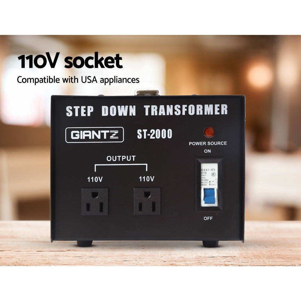 NNEDSZ 2000 Watt Step Down Transformer