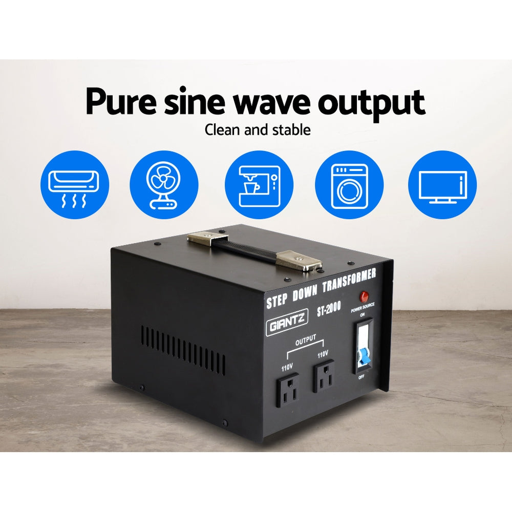 NNEDSZ 2000 Watt Step Down Transformer