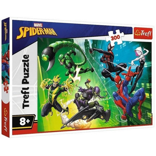 Trefl 300-piece Marvel Spider-Man jigsaw puzzle box