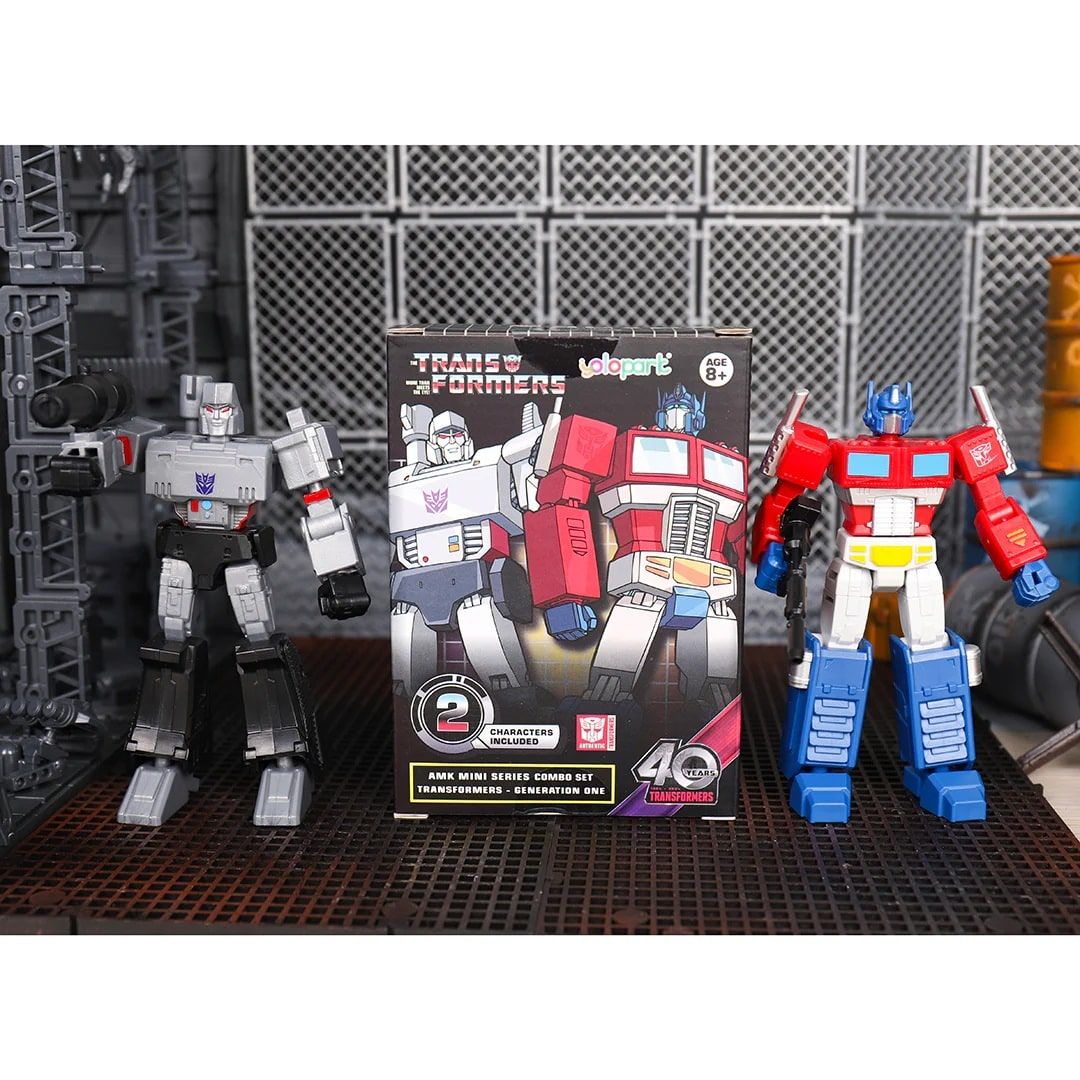 Optimus Prime and Megatron Transformer Toy 2-Pack
