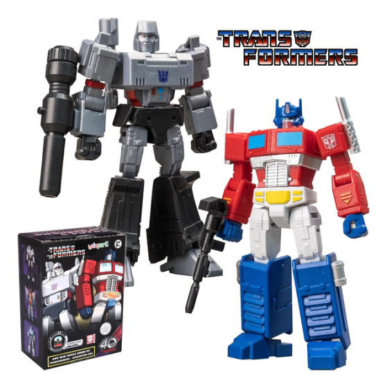 Optimus Prime and Megatron Transformer Toy 2-Pack