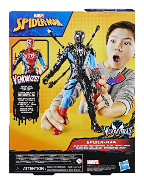 Spiderman Liquid Figure