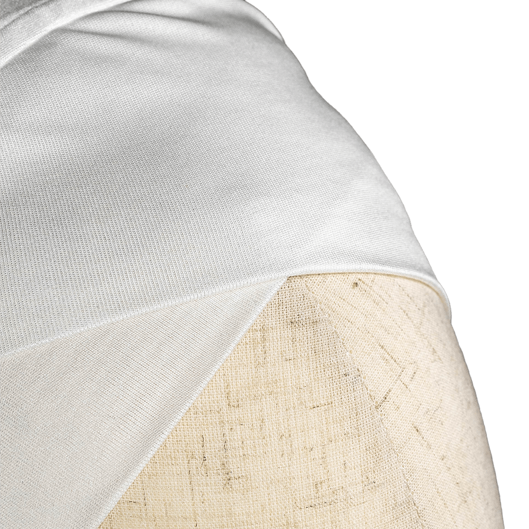Criss Cross Silk Inner Tie Back