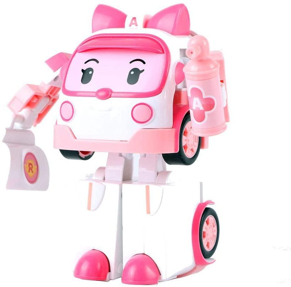 Robocar Poli Deluxe Transformer Toy Amber